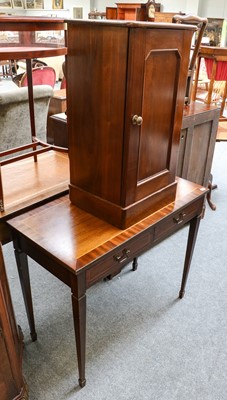 Lot 1169 - A mahogany pot cupboard 40cm by 34cm by 77cm,...