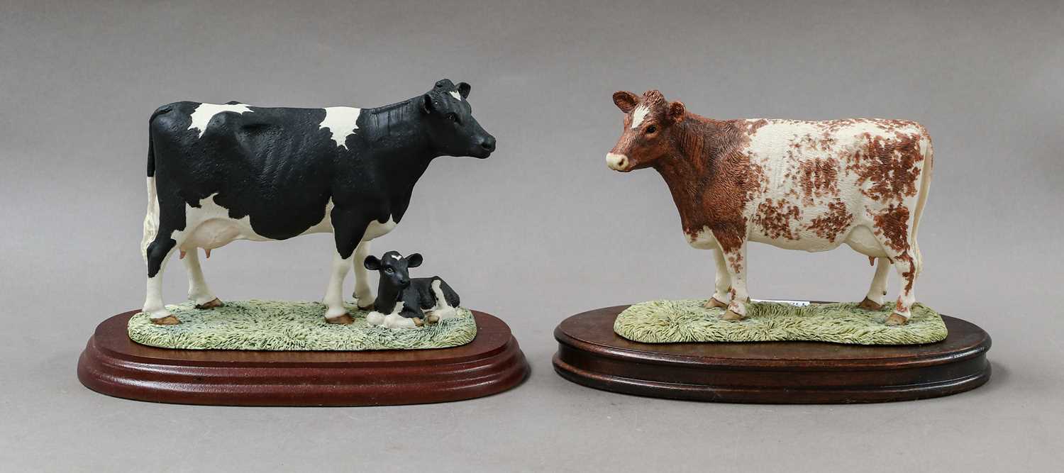 Lot 1101 - Border Fine Arts 'Shorthorn Cow'