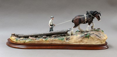 Lot 1062 - Border Fine Arts 'Logging'