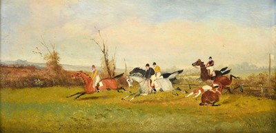 Lot 603 - Philip H Rideout (fl.1880-1912) Steeplechasing...