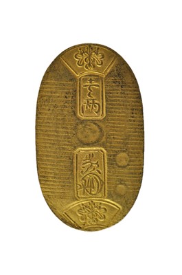 Lot 415 - ♦Japan, Hammered Gold and Silver Koban (1 Ryo),...