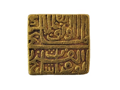 Lot 404 - ♦India, Islamic Sultanate of Alwa, Square Gold...