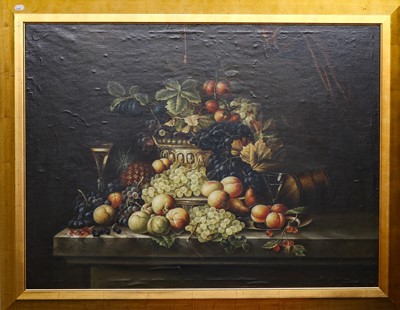 Lot 1057 - British School (20th century) still life study...