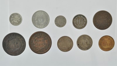 Lot 196 - ♦20 x USA, 19th and Early 20th Century Coins,...