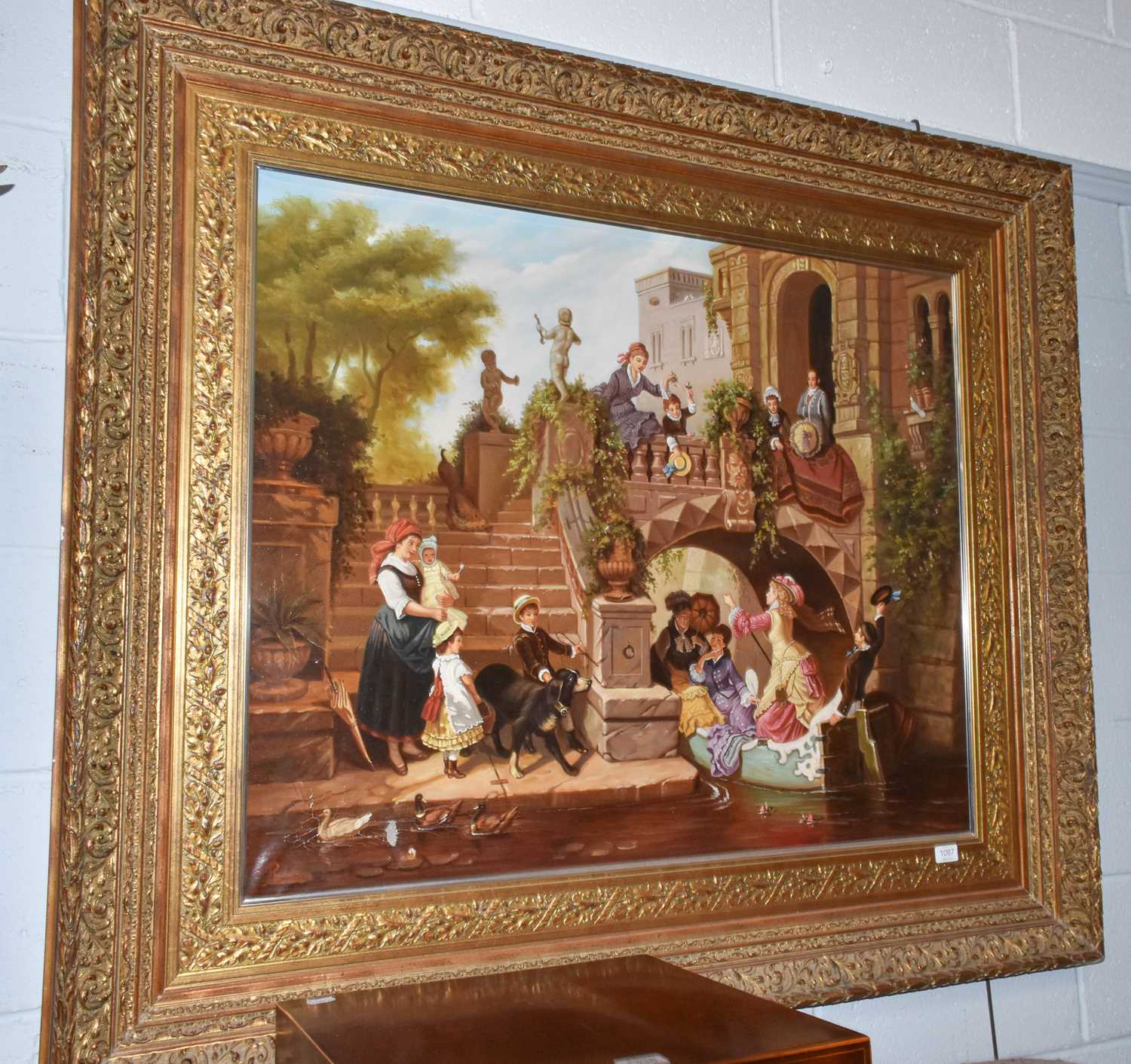 Lot 1087 - C* Roldan ''Canal Scene Before Palazzo''