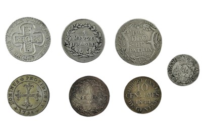 Lot 189 - ♦7 x Swiss Cantons, comprising: Solothurn,...