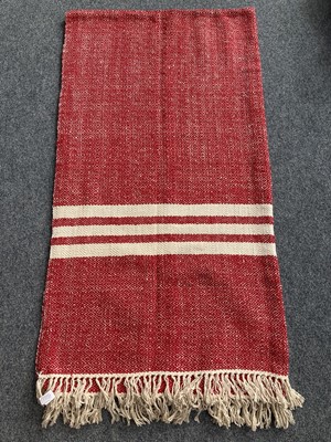 Lot 2021 - 20th Century Indian Flat Weave Rug in blue,...