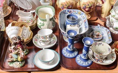 Lot 55 - Assorted 19th century English pottery and...