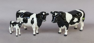 Lot 1157 - Beswick Friesian Cattle