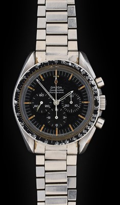 Lot 2205 - A Pre-Moon Stainless Steel Chronograph...