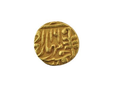 Lot 406 - ♦India Princely States, Jaipur Hammered Gold...