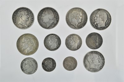Lot 159 - ♦11 x France, 19th Century Silver Coins...