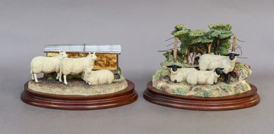 Lot 1105 - Border Fine Arts Sheep Models