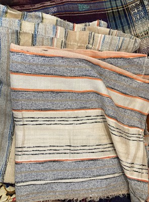 Lot 2027 - Group of Early 20th Century Indian Textiles,...