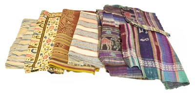 Lot 2027 - Group of Early 20th Century Indian Textiles,...