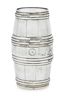 Lot 2251 - A Continental Silver Double-Beaker