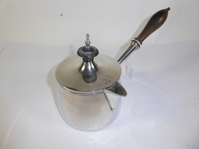 Lot 2068 - An Indian Colonial Silver Saucepan