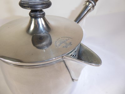 Lot 2068 - An Indian Colonial Silver Saucepan