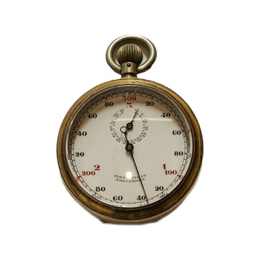 Lot 102 - A plated Waltham pocket watch, a Dutch...