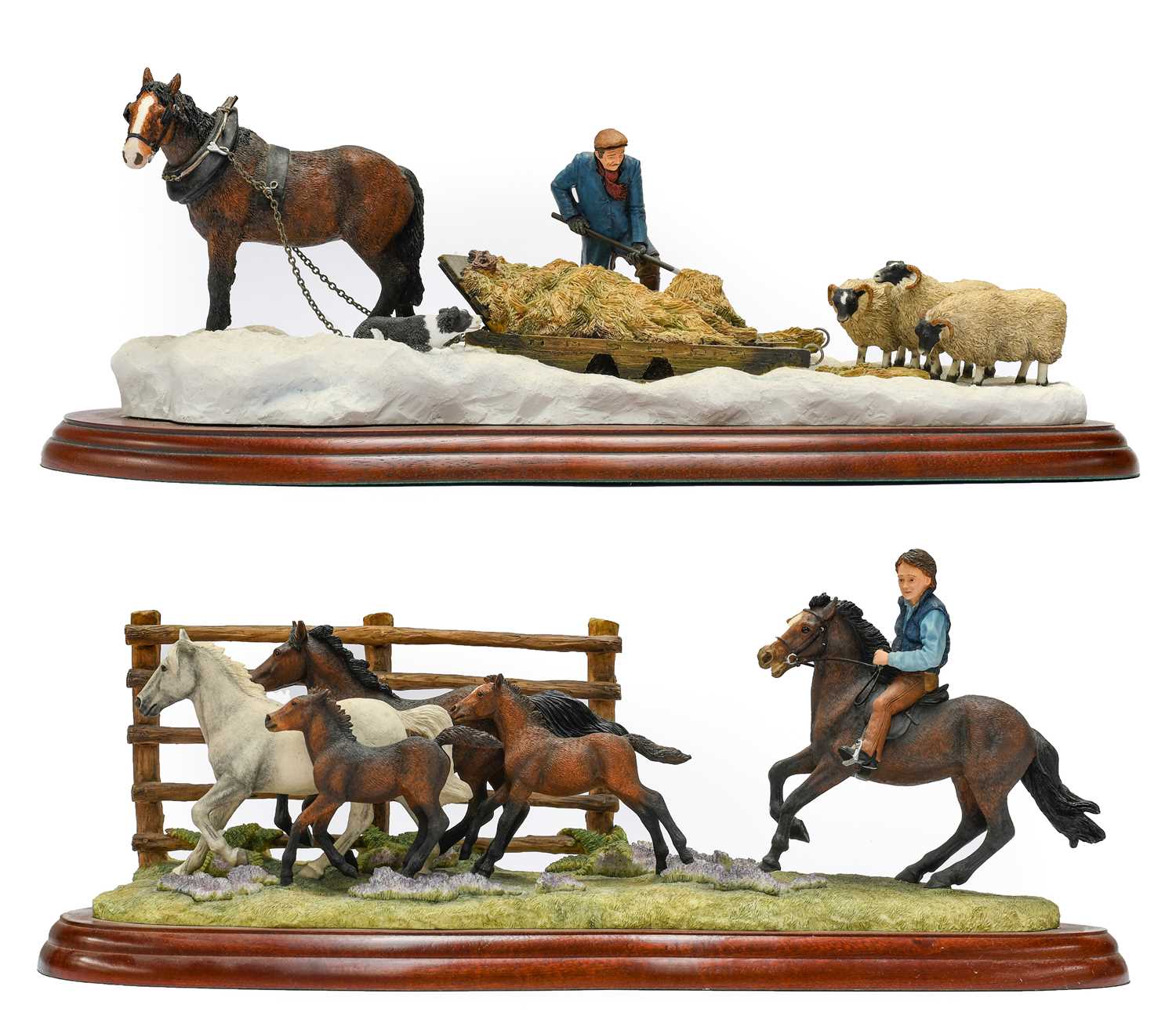 Lot 1072 - Border Fine Arts Studio Models