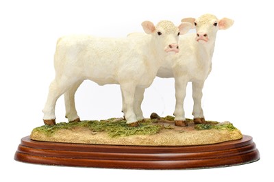 Lot 1111 - Border Fine Arts Studio Cattle Models