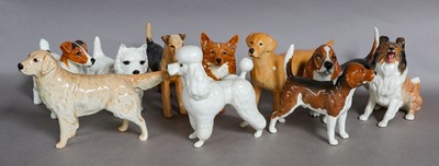 Lot 1129 - Beswick Dogs