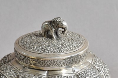 Lot 5 - Three Various Indian Silver Items, including:...
