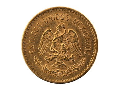 Lot 401 - Mexico, Gold 5 Pesos 1907, (.900 gold, 19mm, 4....