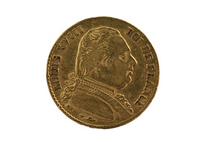 Lot 391 - France, First Restoration, Louis XVIII...