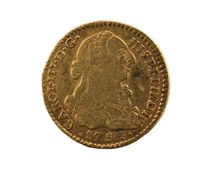 Lot 408 - Spanish Colombia, Charles III (1759-1788) Gold...