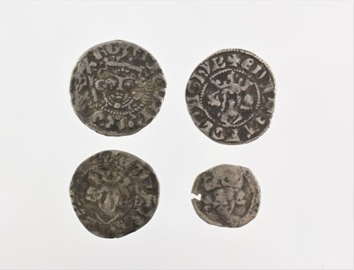 Lot 128 - 4 x English Hammered, to include: Henry III,...