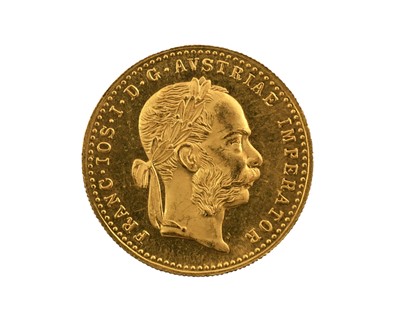 Lot 389 - Austria, Franz Joseph I (1848-1916) Gold...