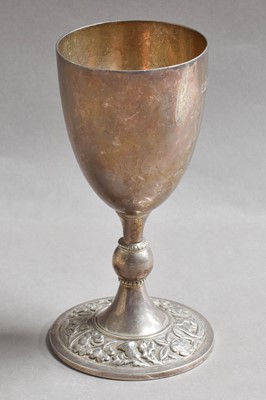 Lot 61 - An Elizabeth II Silver Goblet, by Roberts and...