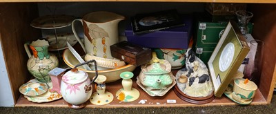 Lot 266 - Assorted ceramics and glass including Myott &...
