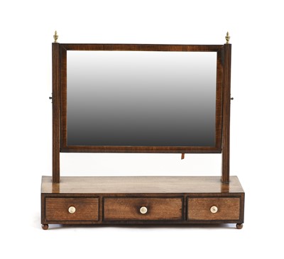 Lot 1134 - Two Late George III Dressing Table Mirrors,...