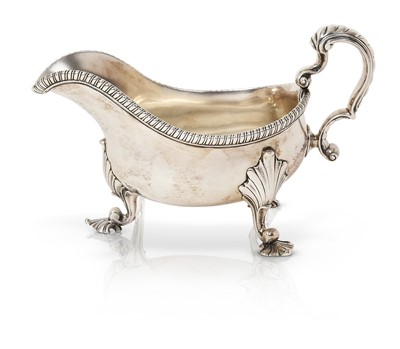 Lot 108 - A George III Silver Sauceboat, by Andrew...