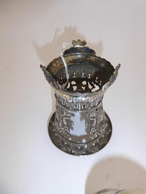Lot 2050 - A Continental Silver Vase
