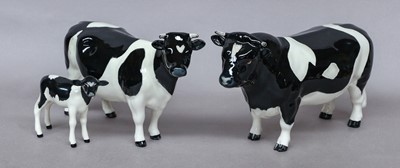 Lot 1156 - Beswick Friesian Cattle