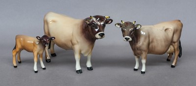 Lot 1165 - Beswick Jersey Cattle