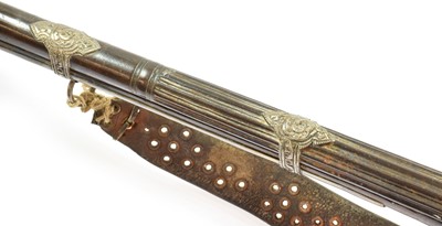 Lot 266 - A 19th Century Omani Matchlock Rifle, the...