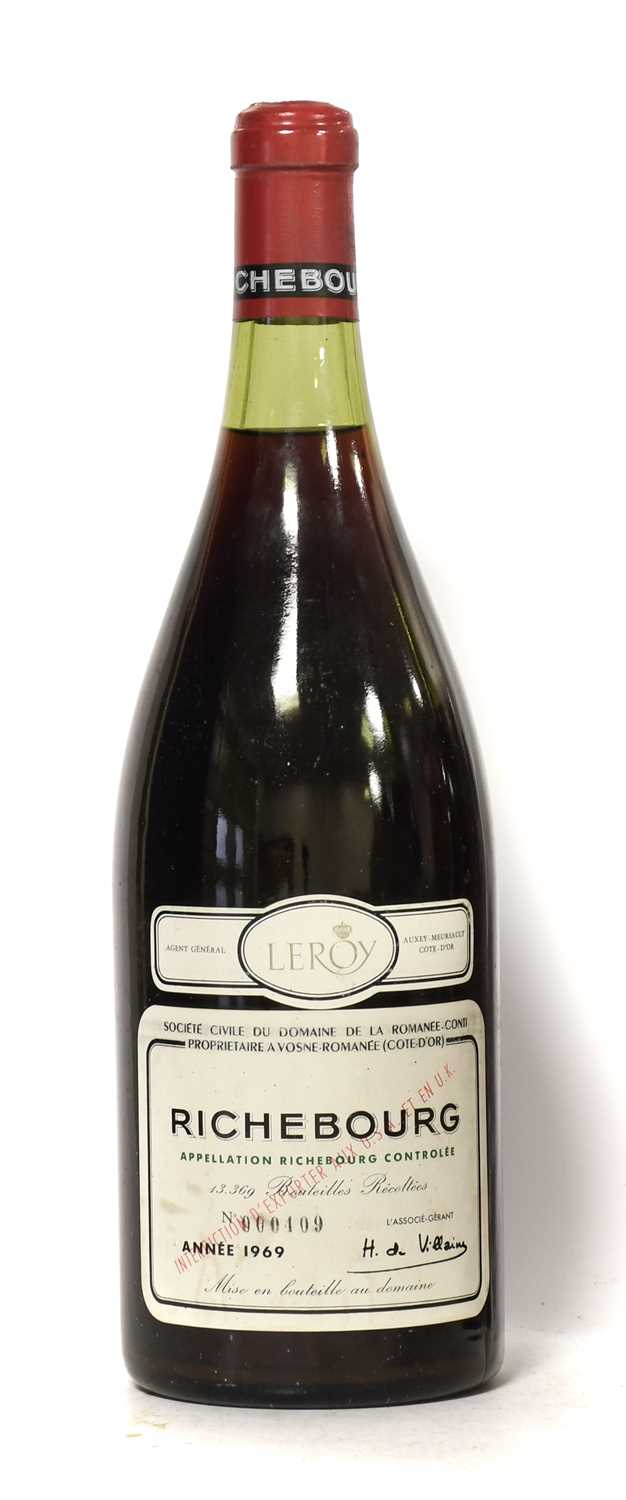 Lot 5111 - Richebourg Grand Cru 1969, Domaine De La...