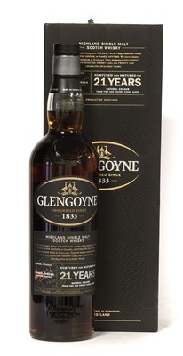 Lot 5201 - Glengoyne 21 Year Old highland Single Malt...