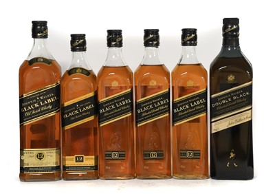 Lot 5212 - Johnnie Walker Double Black Blended Scotch...