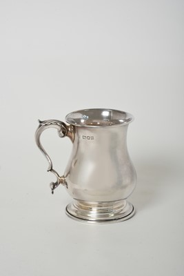 Lot 2124 - A George VI Silver Mug