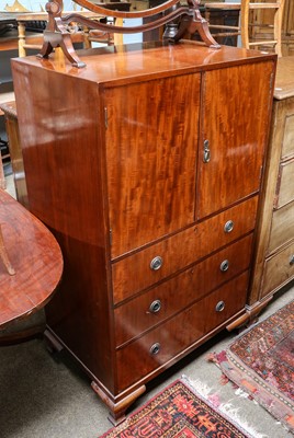 Lot 1297 - A 1920s/30s Shapland & Petter mahogany tall...