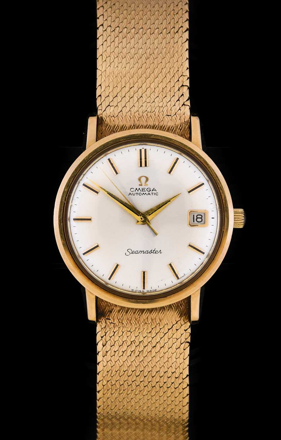Lot 2249 Omega A 9 Carat Gold Automatic Calendar