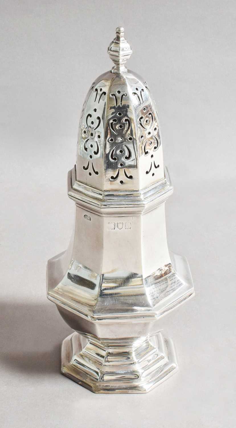 Lot 72 - A Victorian Silver Caster, by Charles Boyton,...