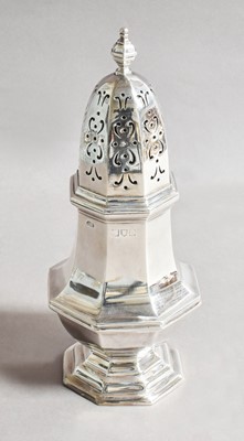 Lot 72 - A Victorian Silver Caster, by Charles Boyton,...