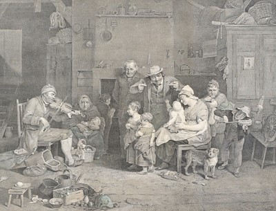 Lot 371 - After David Wilkie RA (1785-1841) 
''The Blind...