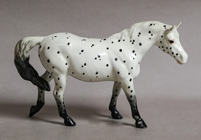 Lot 1171 - Beswick Appaloosa (Spotted Walking Pony)